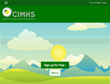 Tablet Screenshot of cimhs.com